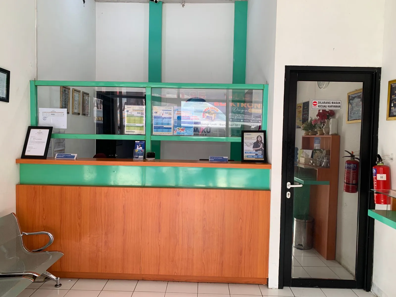 Cabang Gadaiku Banjarsari Interior