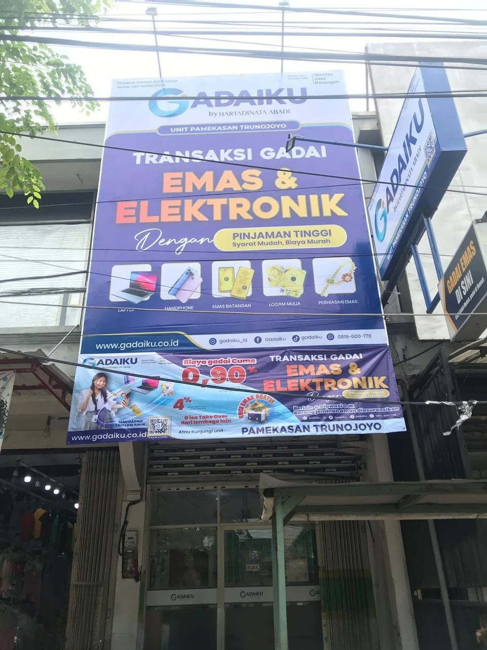 Cabang Gadaiku Pamekasan Trunojoyo