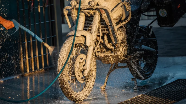 Modal Usaha Cuci Motor