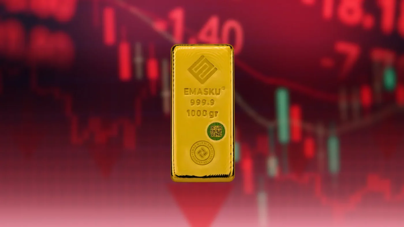 Harga Emas Anjlok