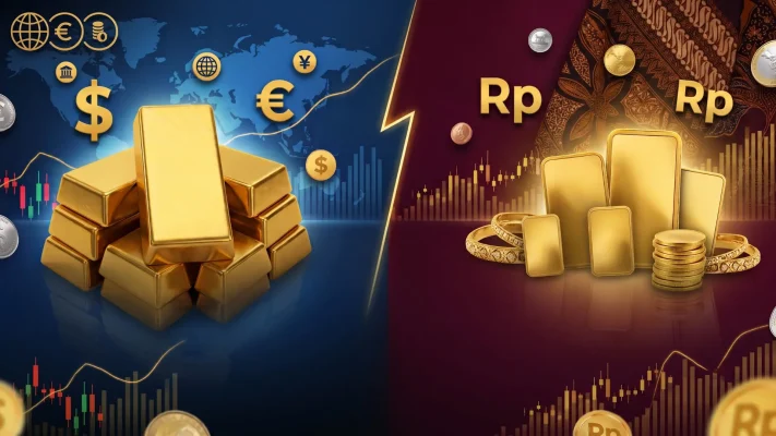 Mengapa Harga Emas Lokal dan Dunia Bisa Berbeda